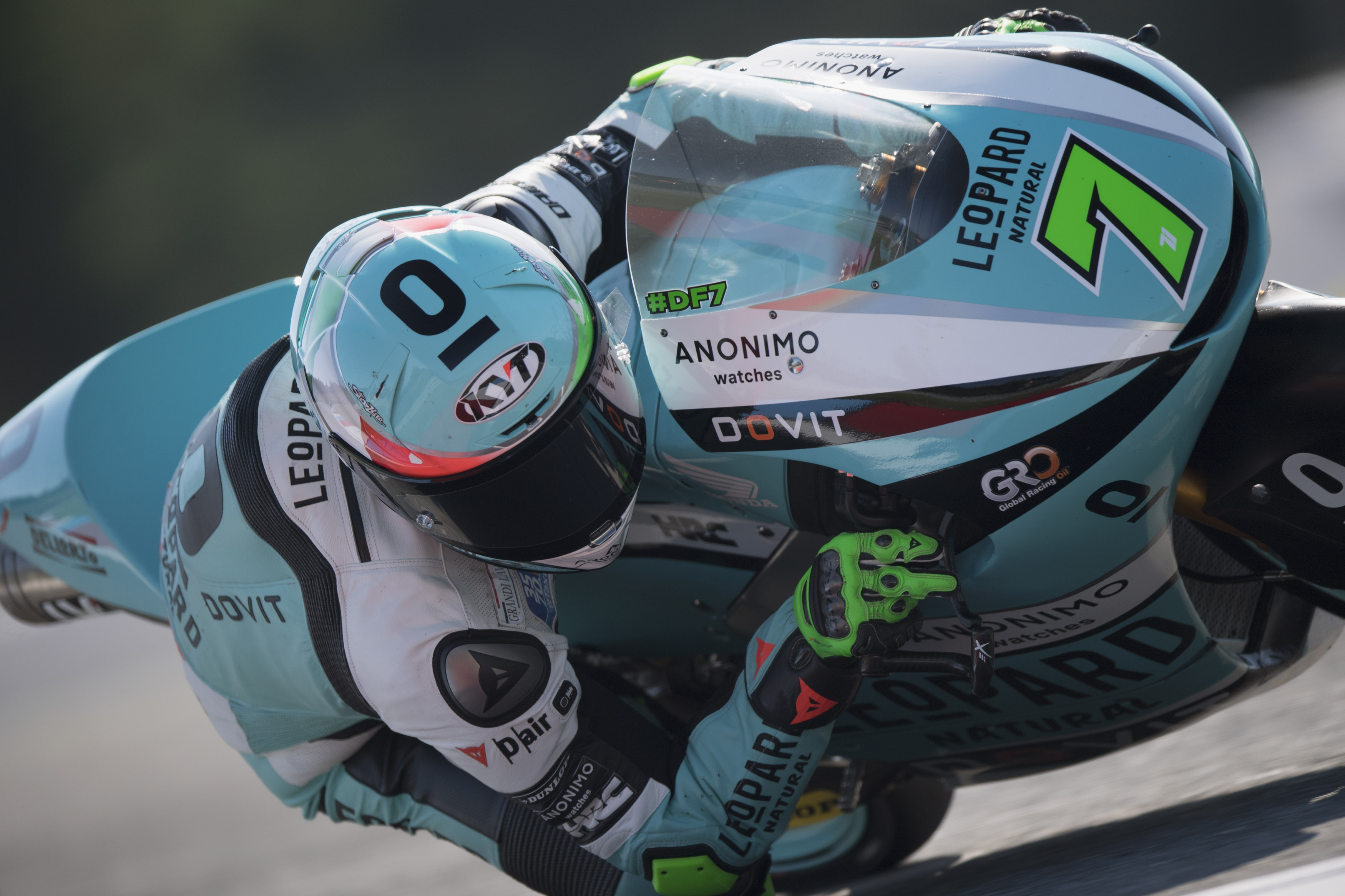 




Second row of the grid for Dennis Foggia in Brno


