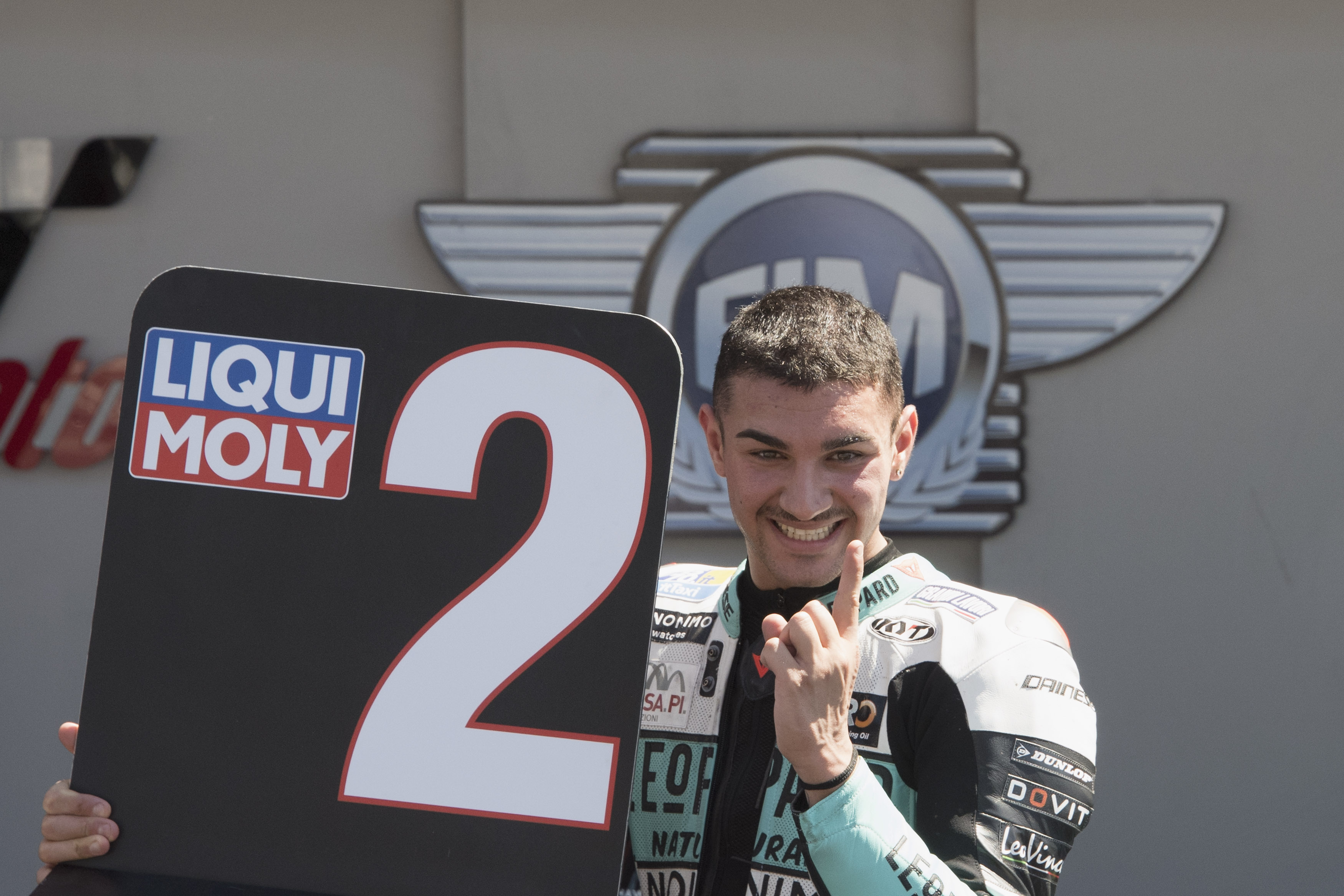 




Dennis Foggia takes 2nd spot of the podium in Portimao! 


