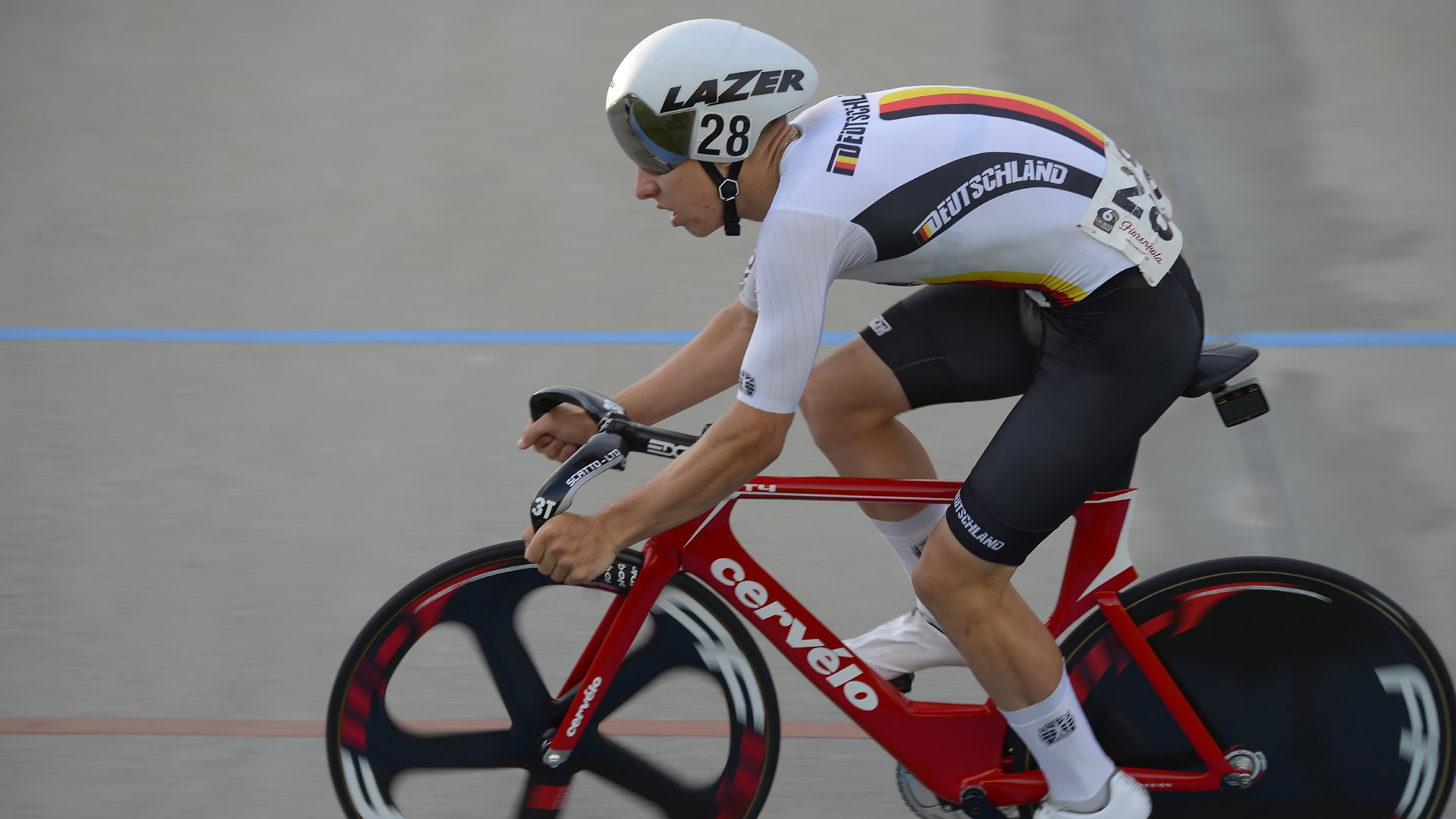 




Tim Torn Teutenberg impresses on the track


